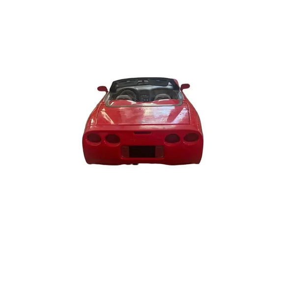 WELLY 1999 Red Chevrolet CORVETTE Convertible #2111 Model Car 1:18 - Picture 6 of 9